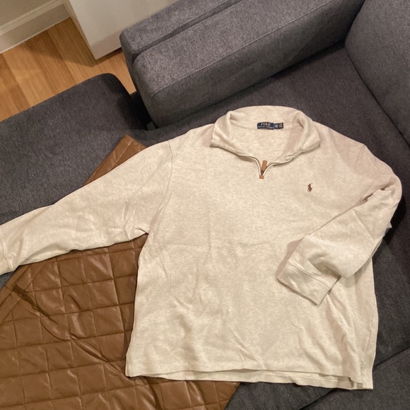 Polo Ralph Lauren Men's Half Zip Long Sleeve Cotton Pullover Sweater - Size XXL - Picture 3 of 3